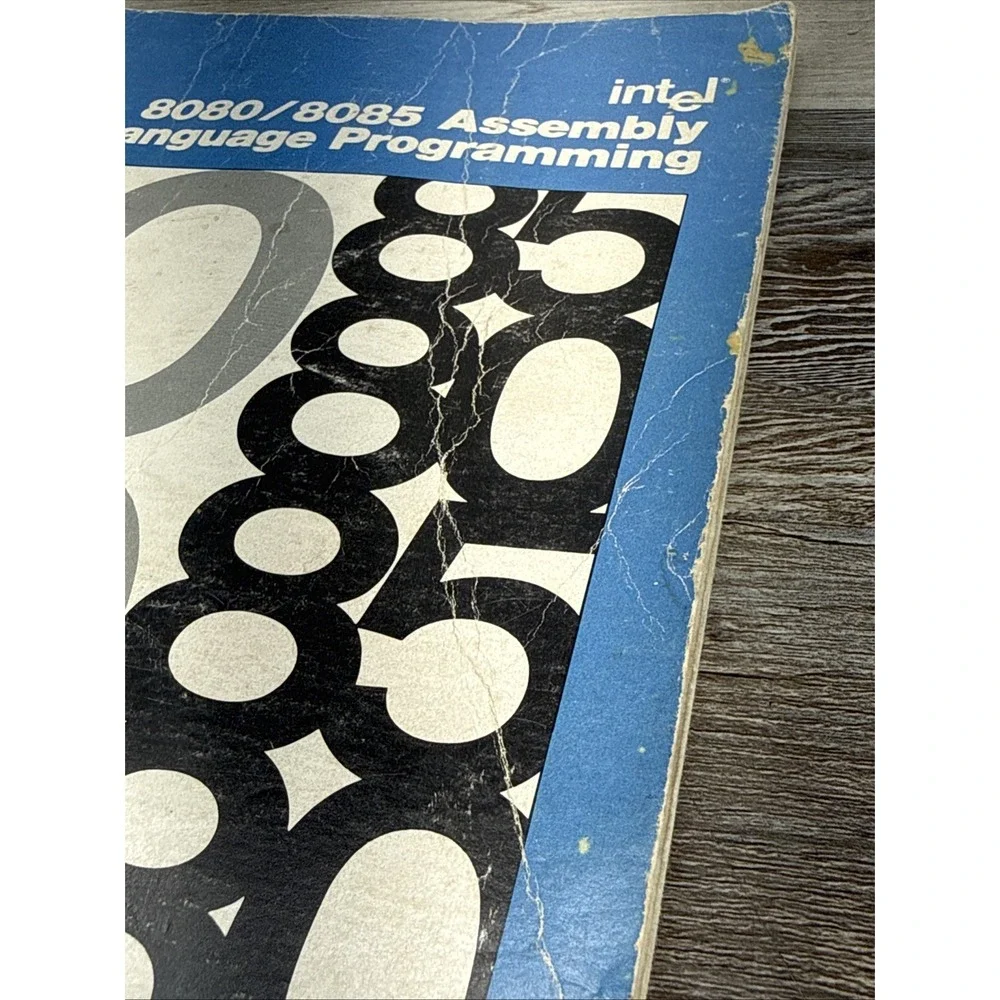 1979 INTEL 8080 8085 ASSEMBLY LANGUAGE PROGRAMMING PB/PAPERBACK BOOK